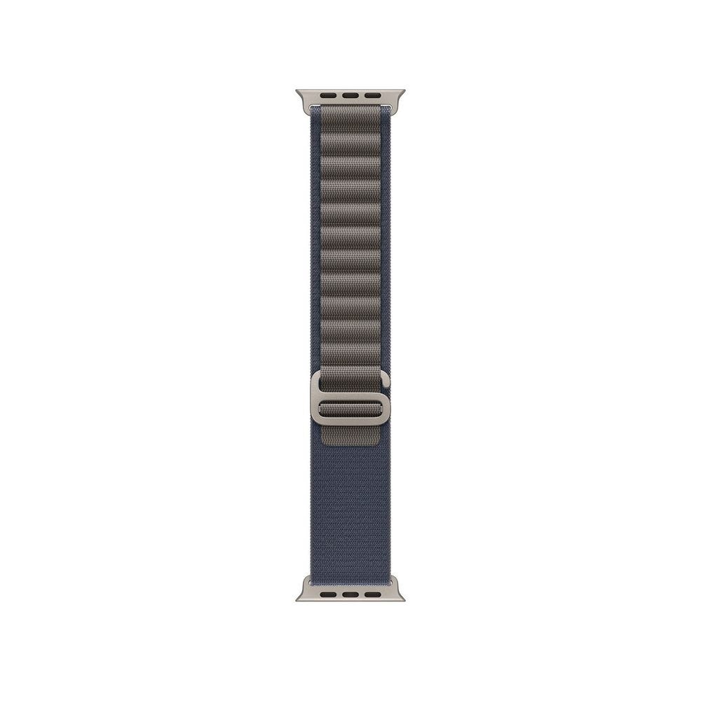 HYPHEN CLARKE Watch Strap - Apple Ultra 2/UltraÂ 49mm - Nylon Loop Large - Blue