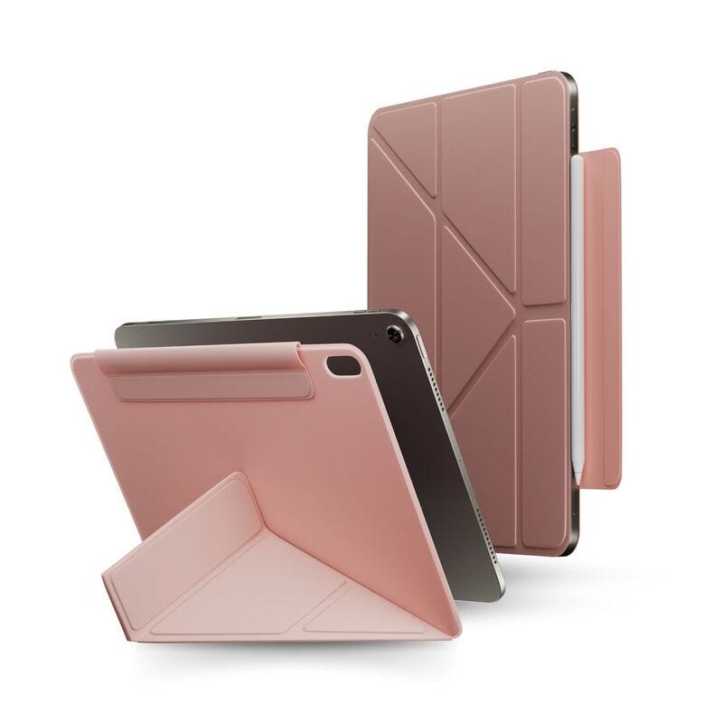 HYPHEN Smart Origami Folio Case - iPad 13" Air (M2) 2024 - Pink