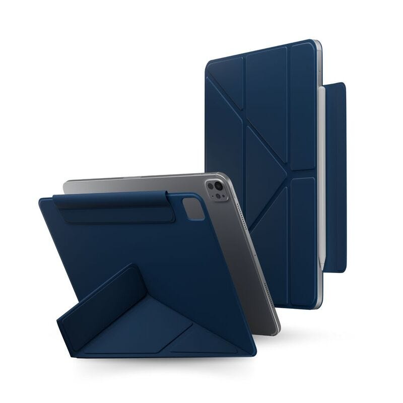 HYPHEN Smart Origami Folio Case - iPad 11" Pro (M4) 2024 - Navy Blue