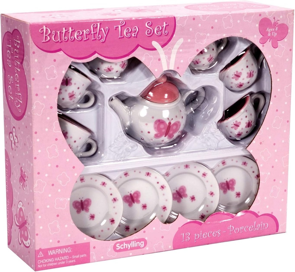 BUTTERFLY TEA SET