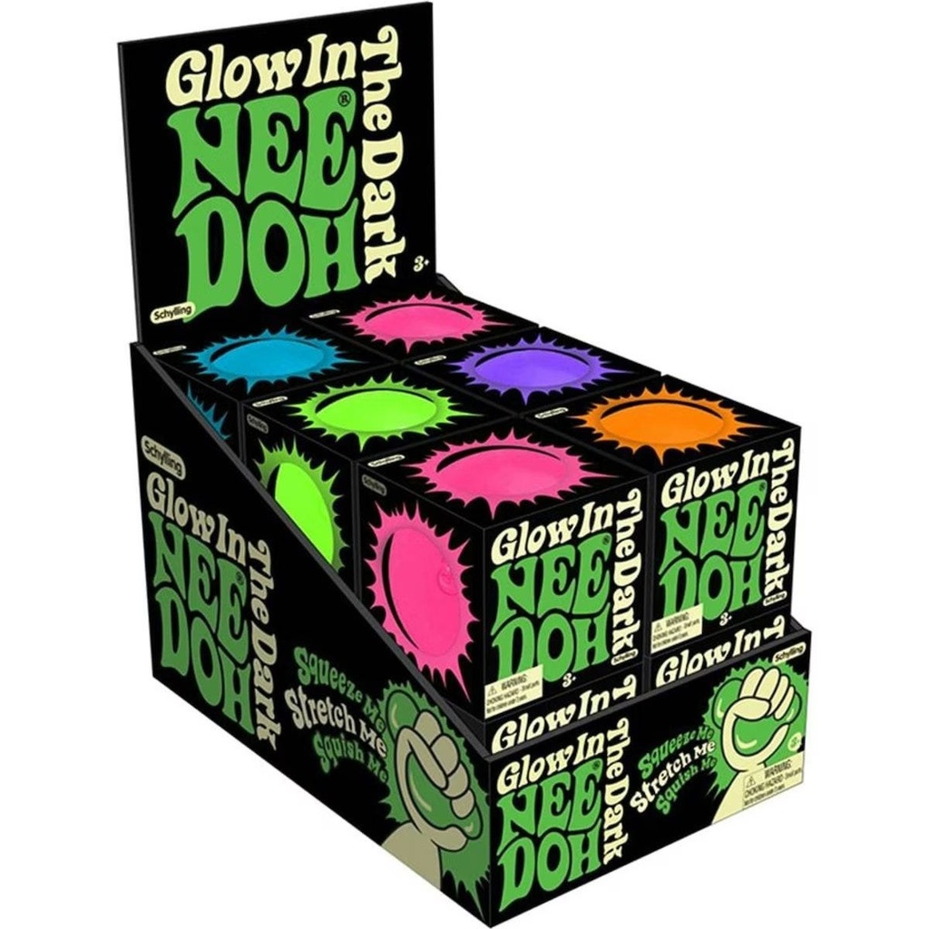 ASSORTED GLOW IN THE DARK NEEDOH