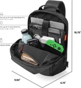 TOMTOC Navigator-T24 14'/7L Sling Bag Black