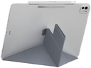MAGEASY Facet Case with Pencil Holder for 2024 iPad Air 13"/2022~2018 iPad Pro 12.9"-Alaskan Blue