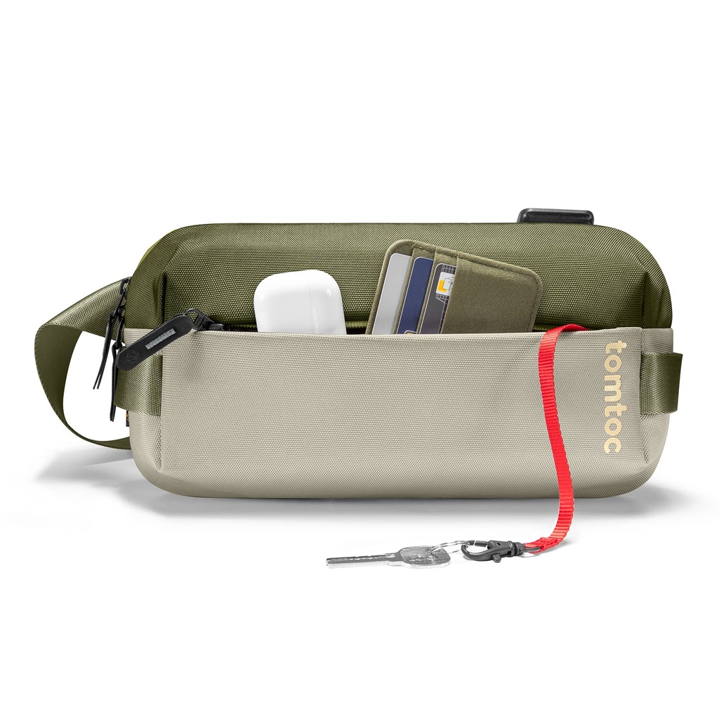 TOMTOC Explorer-T21 8.3'/4L Sling BagÂ S Olive Green