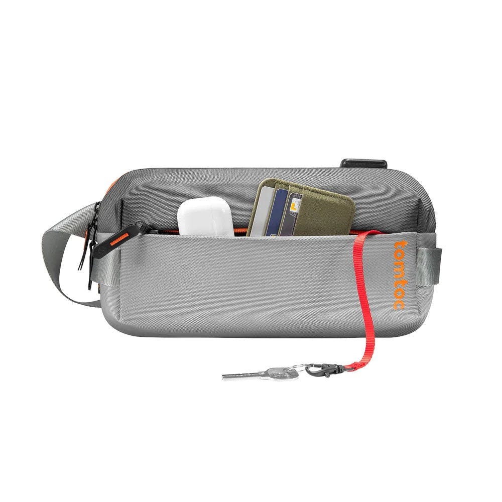TOMTOC Explorer-T21 8.3'/4L Sling Bag S Space Gray