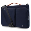 TOMTOC Defender-A42 13.5-14' Laptop Briefcase Navy Blue