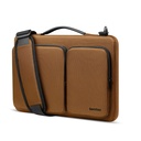 TOMTOC Defender-A42 13.5-14' Laptop Briefcase Brown
