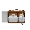 TOMTOC Defender-A42 13.5-14' Laptop Briefcase Brown