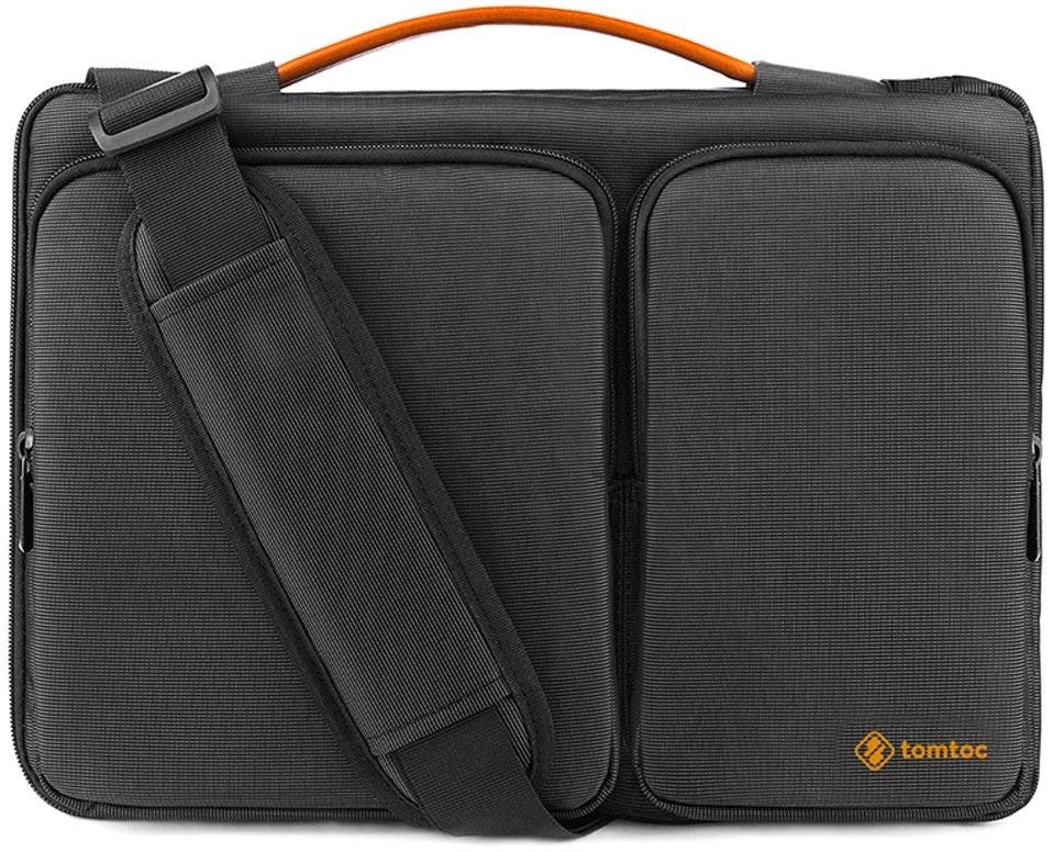 TOMTOC Defender-A42 13.5-14' Laptop Briefcase Black