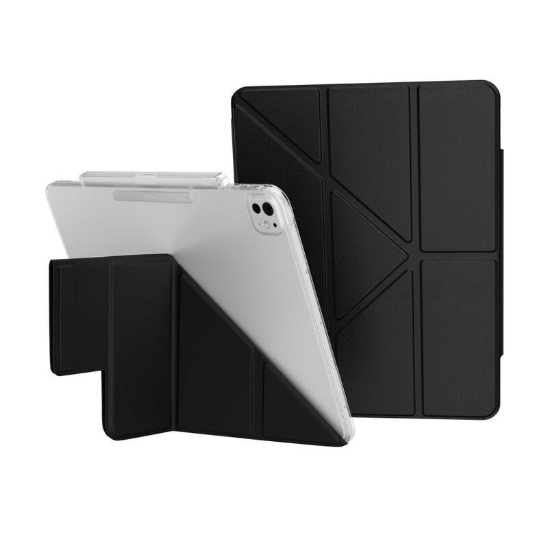 MAGEASY Facet Case with Pencil Holder for 2024 iPad Pro 13"-Black