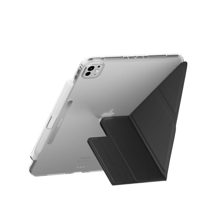 MAGEASY Facet Case with Pencil Holder for 2024 iPad Air 11"/2022~2020 iPad Air 10.9"/2022~2018 iPad Black