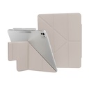 MAGEASY Facet Case with Pencil Holder for 2024 iPad Pro 13"-Starlight White