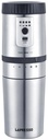 LePresso Portable Mug Burr Grinder Coffee Maker Silver