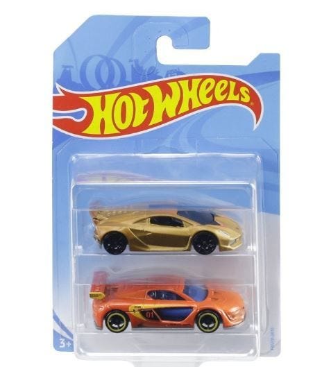 HW Basic Car 2-Pack Asst.