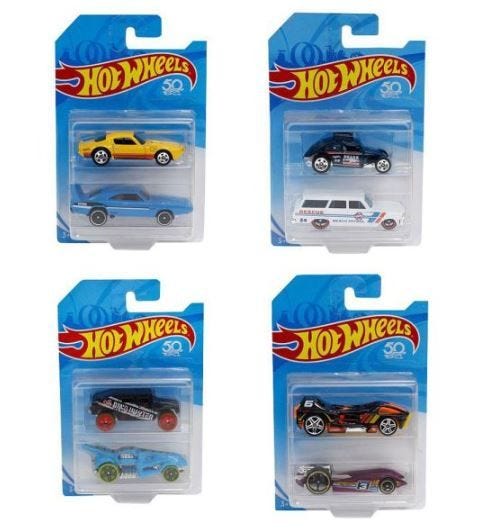 HW Basic Car 2-Pack Asst.