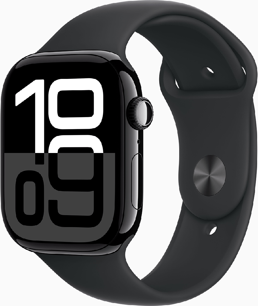 Apple Watch Series 10 GPS 46mm jet black M/L