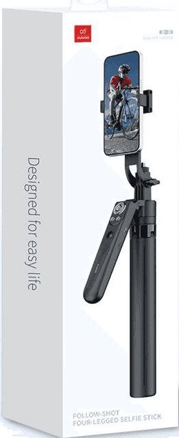 XUNDD XDHO-045 AUTO ROTATABLE FOUR-LEGGED SELFIE STICK