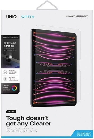UNIQ OPTIX CLEAR IPAD AIR 11 (2024) SCREEN PROTECTOR -