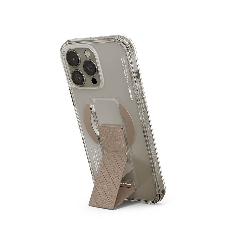 SKINARMA IPHONE 16 PRO 6.9 (2024) AXON (MAG-CHARGE + GRIP-STAND) GOLD