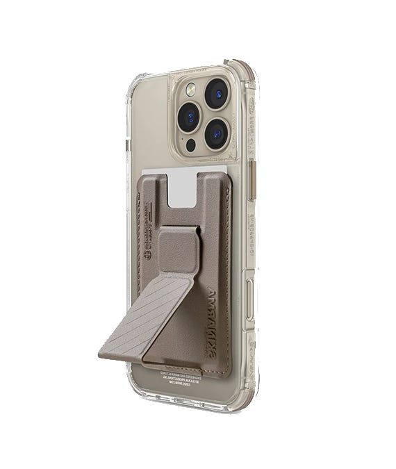 SKINARMA IPHONE 16 PRO 6.9 (2024) SAIDO MAG-CHARGE (PRIME EDITION) + KADO MAGNETIC CARDHOLDER GLD