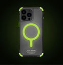 SKINARMA IPHONE PRO 6.3" (2024) SAIDO MAG-CHARGE (NITEGLOW EDITION) LIME GREEN