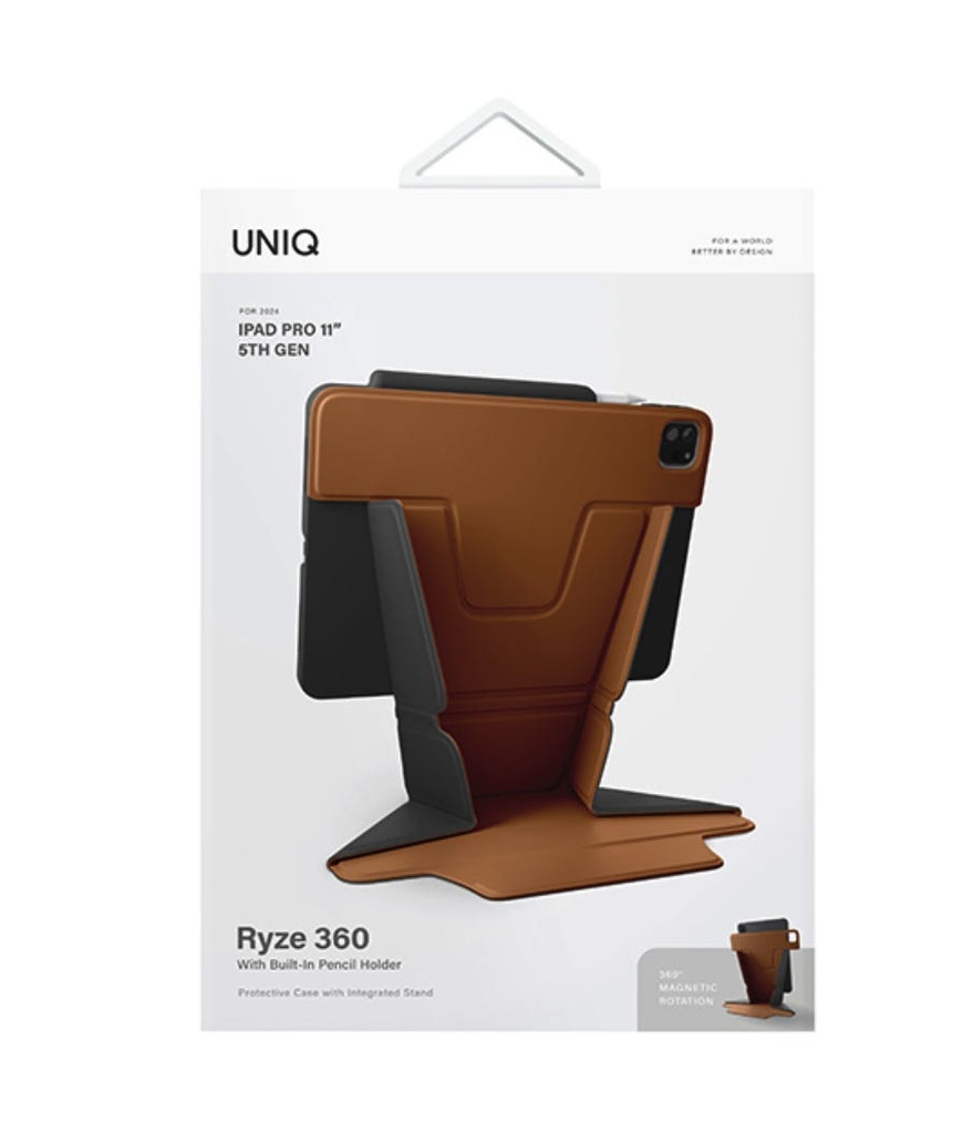 UNIQ RYZE 360 NEW IPAD PRO 11 (2024) - CARAMEL (CARAMEL)