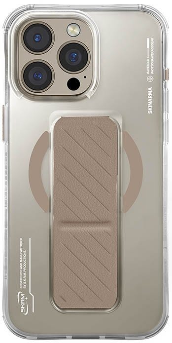 SKINARMA IPHONE 16 PRO 6.9 (2024) AXON (MAG-CHARGE + GRIP-STAND) GOLD