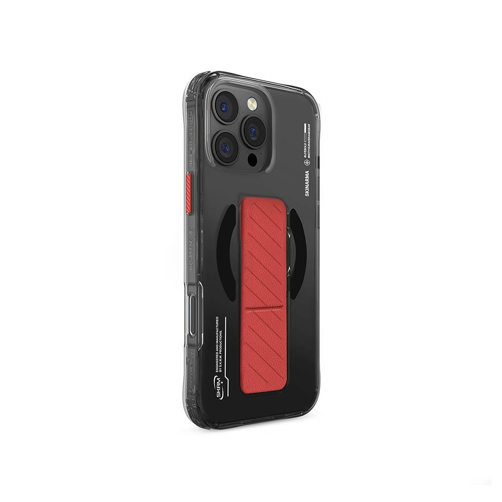 SKINARMA IPHONE 16 PRO 6.9 (2024) AXON (MAG-CHARGE + GRIP-STAND) BLACK