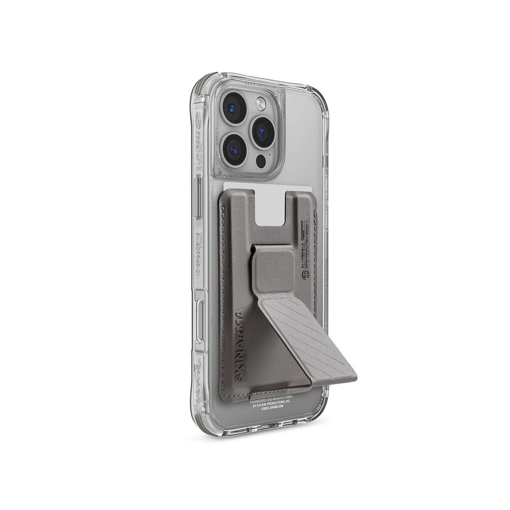 SKINARMA IPHONE 16 PRO 6.3 (2024) SAIDO MAG-CHARGE (PRIME EDITION) + KADO MAGNETIC CARDHOLDER TIT