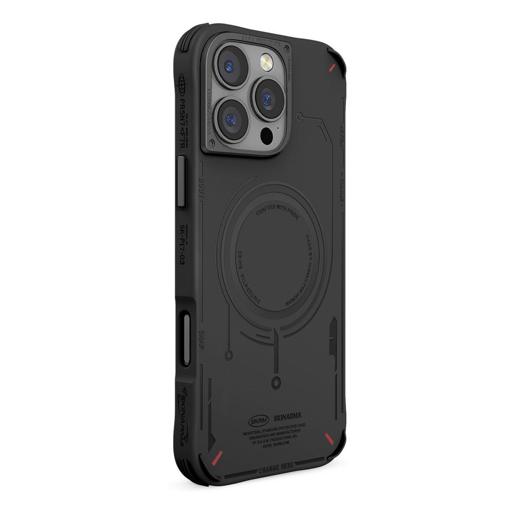 SKINARMA IPHONE PRO 6.3" (2024) MECHA BLACK