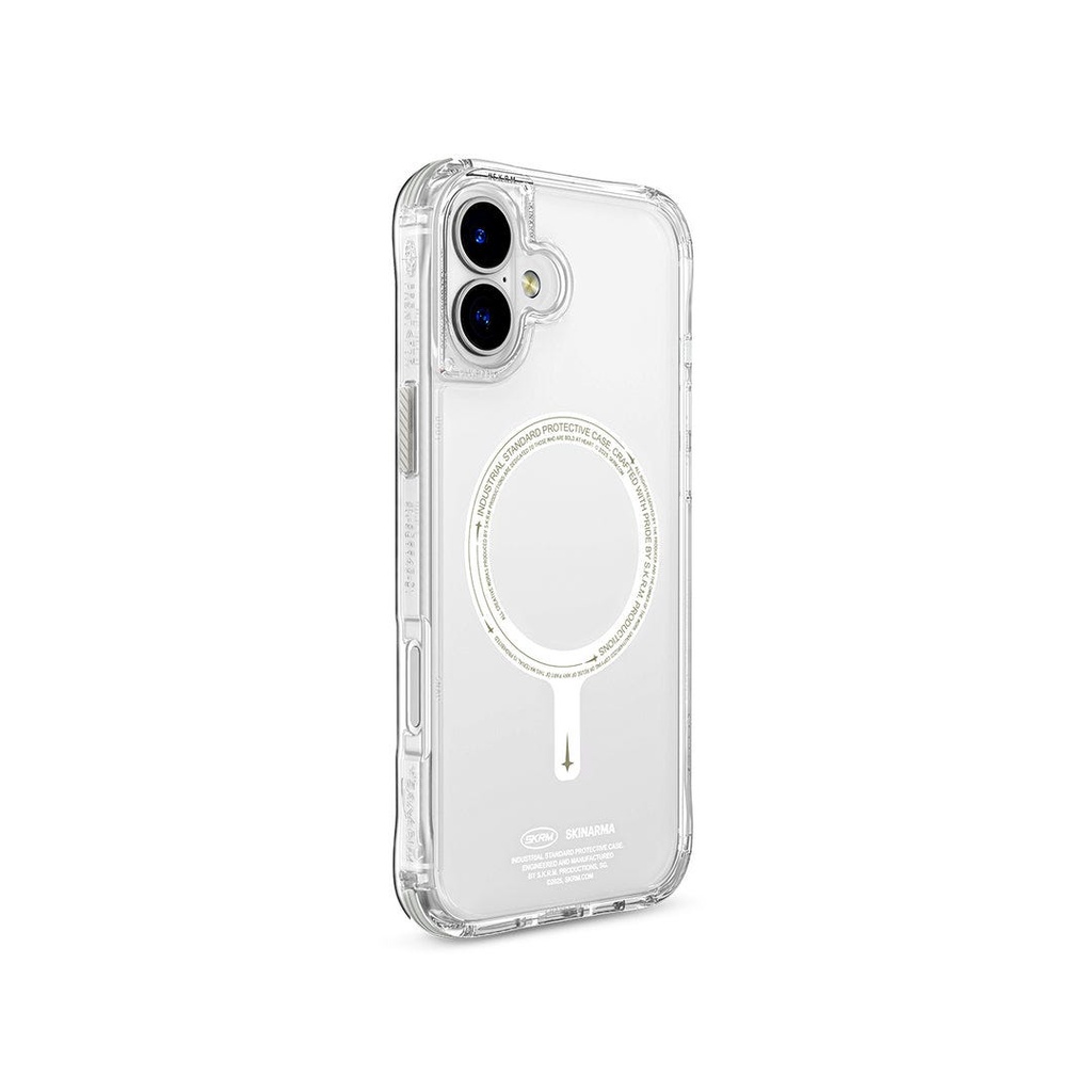 SKINARMA IPHONE 6.1" (2024) SAIDO MAG-CHARGE (NITEGLOW EDITION) LIME GREEN