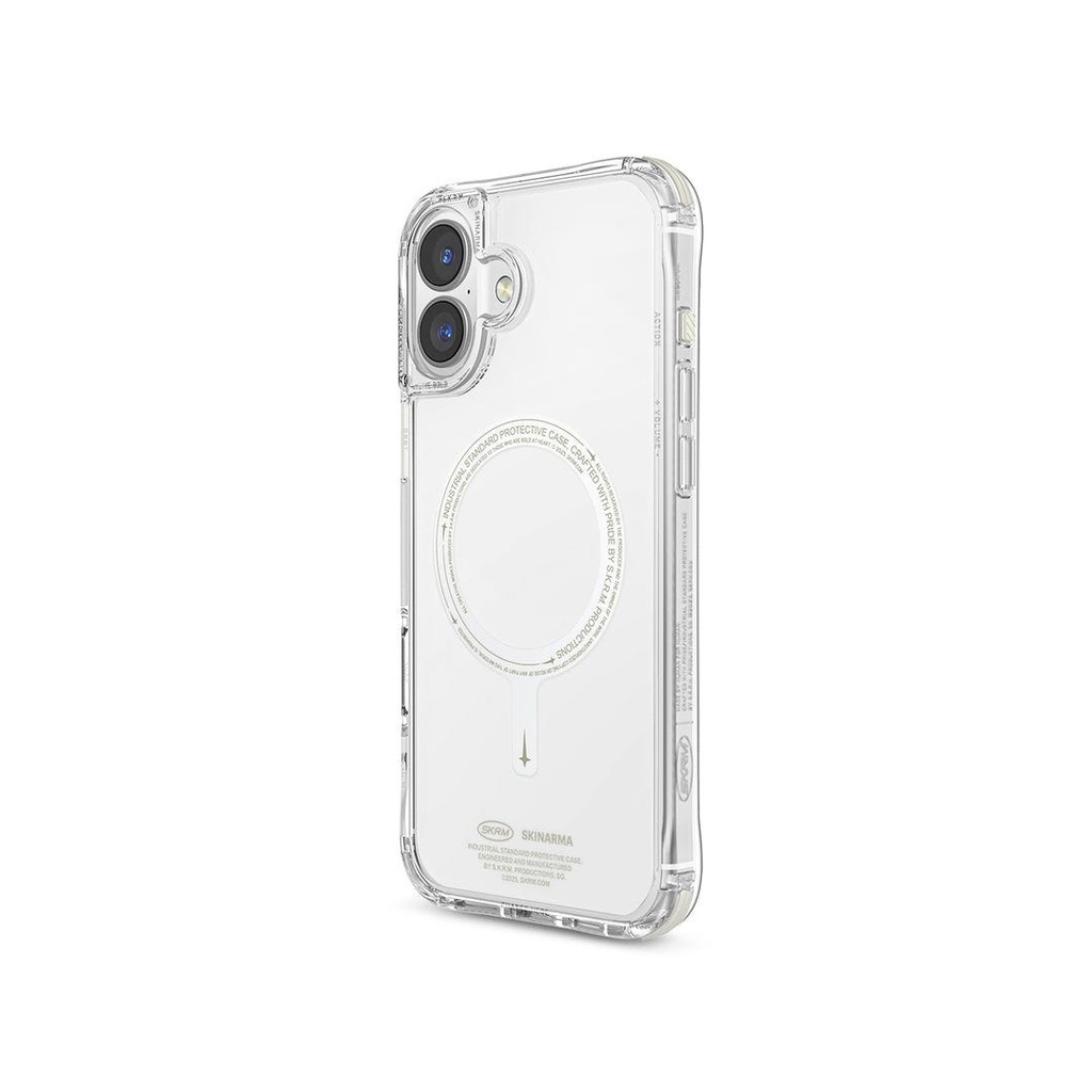 SKINARMA IPHONE 6.1" (2024) SAIDO MAG-CHARGE (NITEGLOW EDITION) LIME GREEN