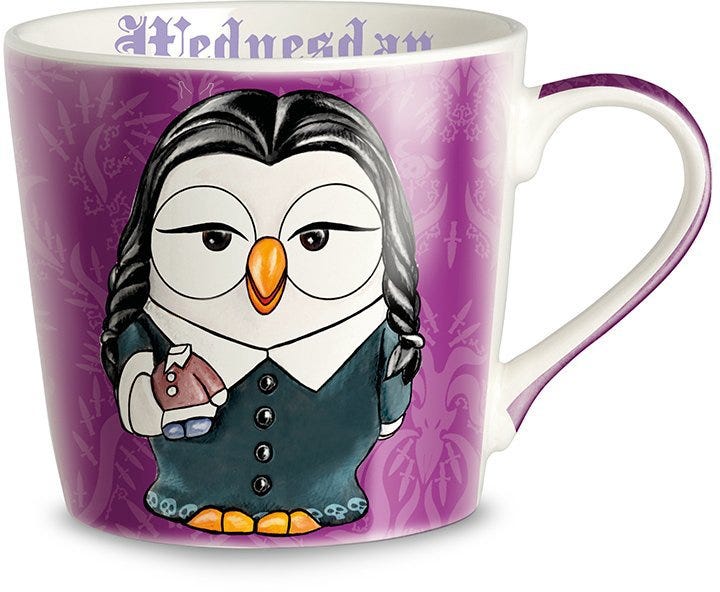MUG THE ADDAMS FAMILY MERCOLEDI' ML. 430
