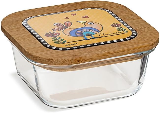 CONTAINER COCORICO' YELLOW CM13X6,5