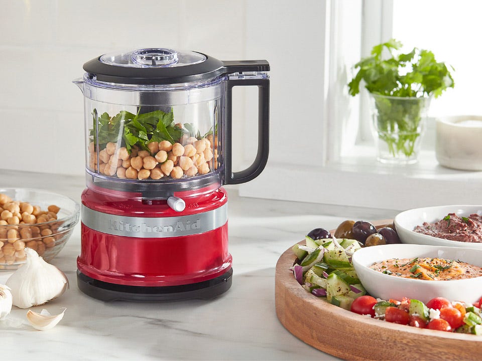 MINI FOOD PROCESSOR RED 