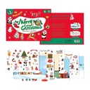PJ013-5 Reusable Stickers-Merry Christmas 49701351