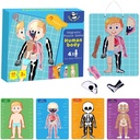 PJ008-1 Magnetic Puzzle Game -Human Body 49700293