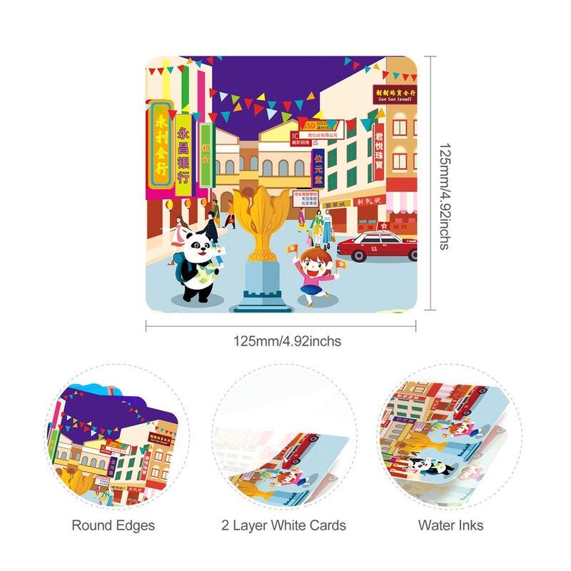 PJ002-1 My First Learning Cards -Travel Around The World 49700163
