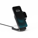 ENERGEA MAGTRIO PLUS, 3IN1 FOLDABLE QI2 MAGNETIC FAST WIRELESS CHARGER - GUNMETAL