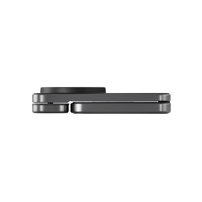 ENERGEA MAGTRIO PLUS, 3IN1 FOLDABLE QI2 MAGNETIC FAST WIRELESS CHARGER - GUNMETAL