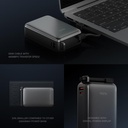 ENERGEA COMPAC ULTRA 67, 20000MAH POWERBANK WITH BUILT IN USB-C CABLE PD67W - GUN