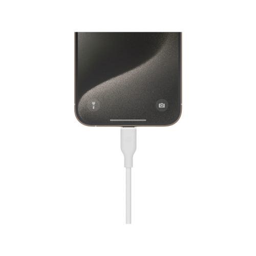 BAZIC GOCHARGE WEAVE C-C CABLE 480MBPS, 60W 1.5M - WHITE