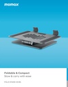 MOMAX ROTATABLE TABLET FOLD STAND-(KH8E)