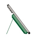 MOMAX 1-POWER X PRO 5000mAh MAGNETIC WIRELESS POWER BANK WITH STAND AND BUILT-IN USB-C CABLE (green)