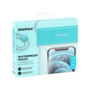 MOMAX WATERPROOF PHONE PROTECTION BAG + HANGING CORD BLUE