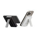 MOMAX 1-POWER X PRO+ 10000mAh MAGNETIC WIRELESS POWER BANK WITH STAND AND BUILT-IN USB-C CABLE (White)