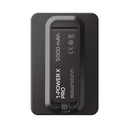 MOMAX 1-POWER X PRO 5000mAh MAGNETIC WIRELESS POWER BANK WITH STAND AND BUILT-IN USB-C CABLE (Black)