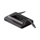 MOMAX 1-POWER X PRO 5000mAh MAGNETIC WIRELESS POWER BANK WITH STAND AND BUILT-IN USB-C CABLE (Black)
