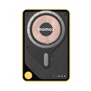 MOMAX 1-POWER X PRO 5000mAh MAGNETIC WIRELESS POWER BANK WITH STAND AND BUILT-IN USB-C CABLE(Yellow)