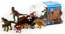 30 pcs dinosaur playset in 3.2L bucket